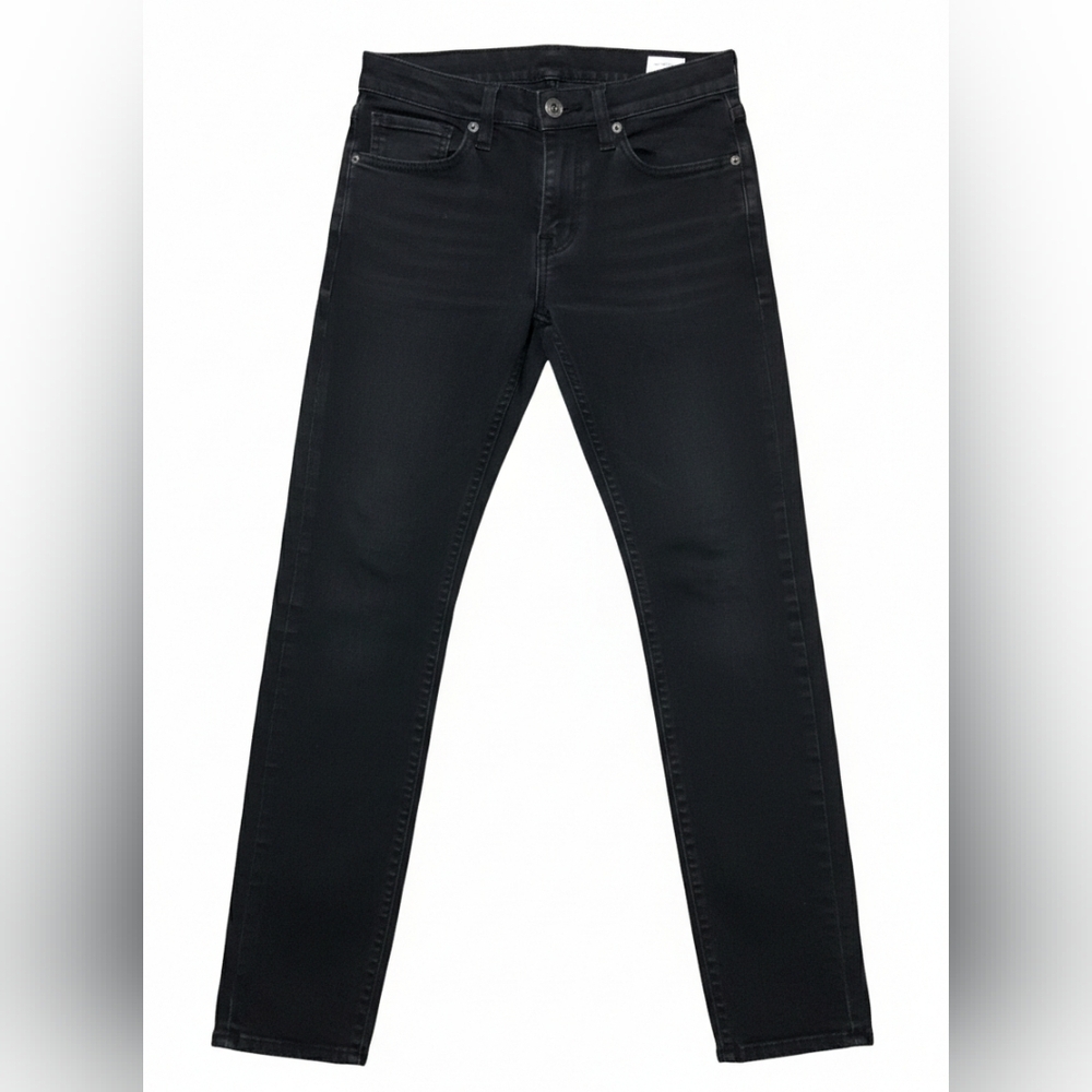 Signature by Levi Strauss Men's Dark Gray Straight Jeans
